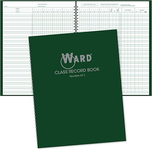 Ward Libro de registro de 38 clases de nombres (6-7 períodos de semana)