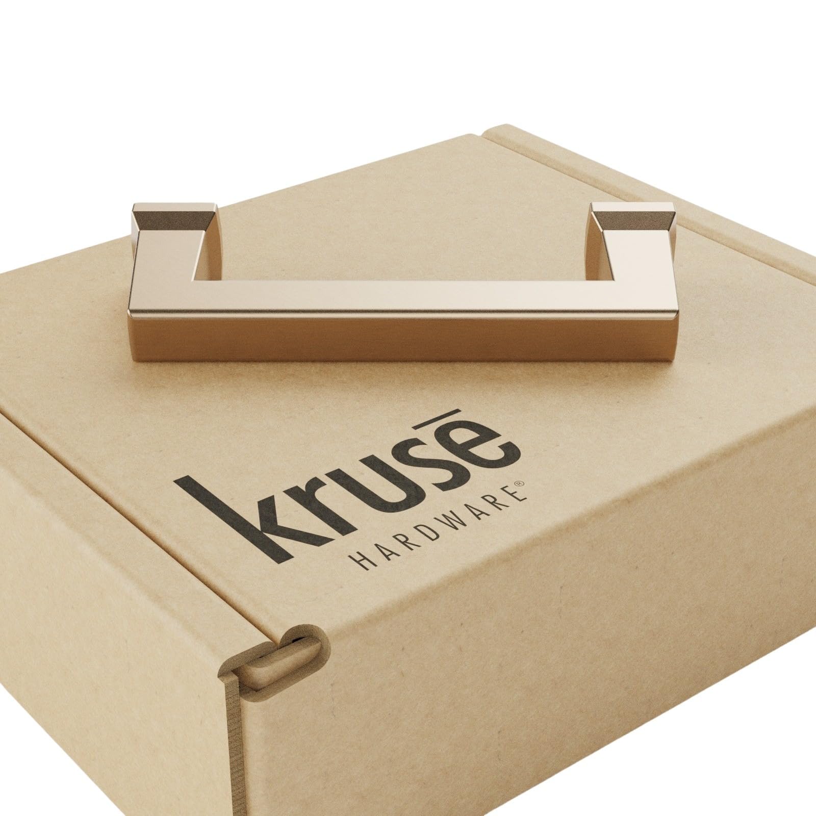 Kruse Hardware 30636 - (10-Pack) Conrad Door and Drawer Pull - 3in Center-to-Center, Champagne Bronze