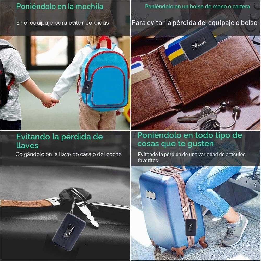 Zeerkeer Mini GPS Tracker 4G con Tarjeta SIM Gratis Localizador GPS para Coche App para Niños/Ancianos Historial de 6 Meses Magnético ImpermeableTK913