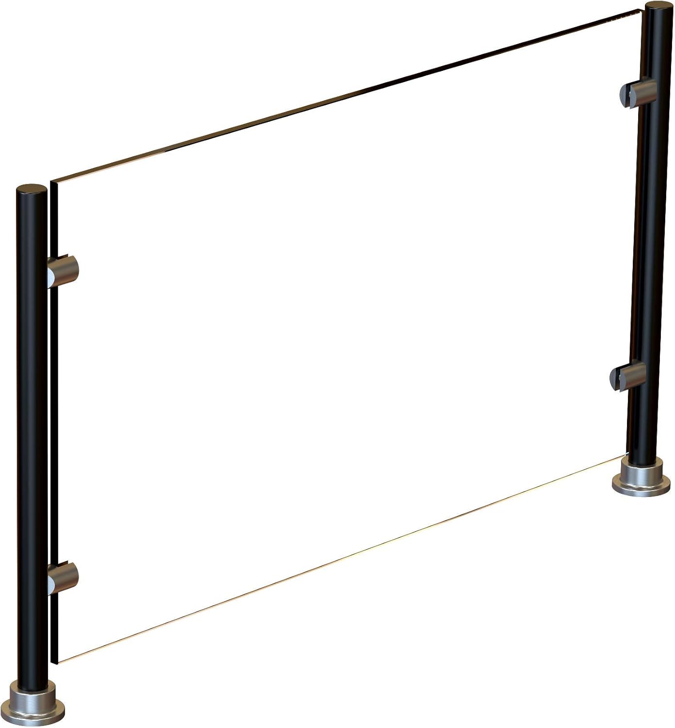 ADM Sneezeguard EP5 Vertical Divider Posts Display Sneeze Guard