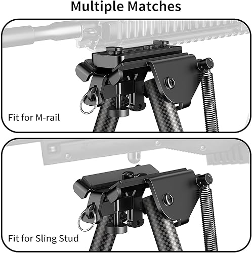 Miniatura 11 de 6-9 Inches Bipod with Adapter for M-Rail