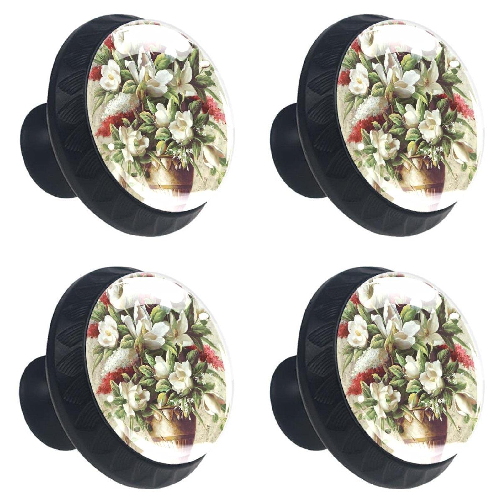 Boutons de tiroir à fleurs pour sublimer la décoration de votre cuisine et bureau