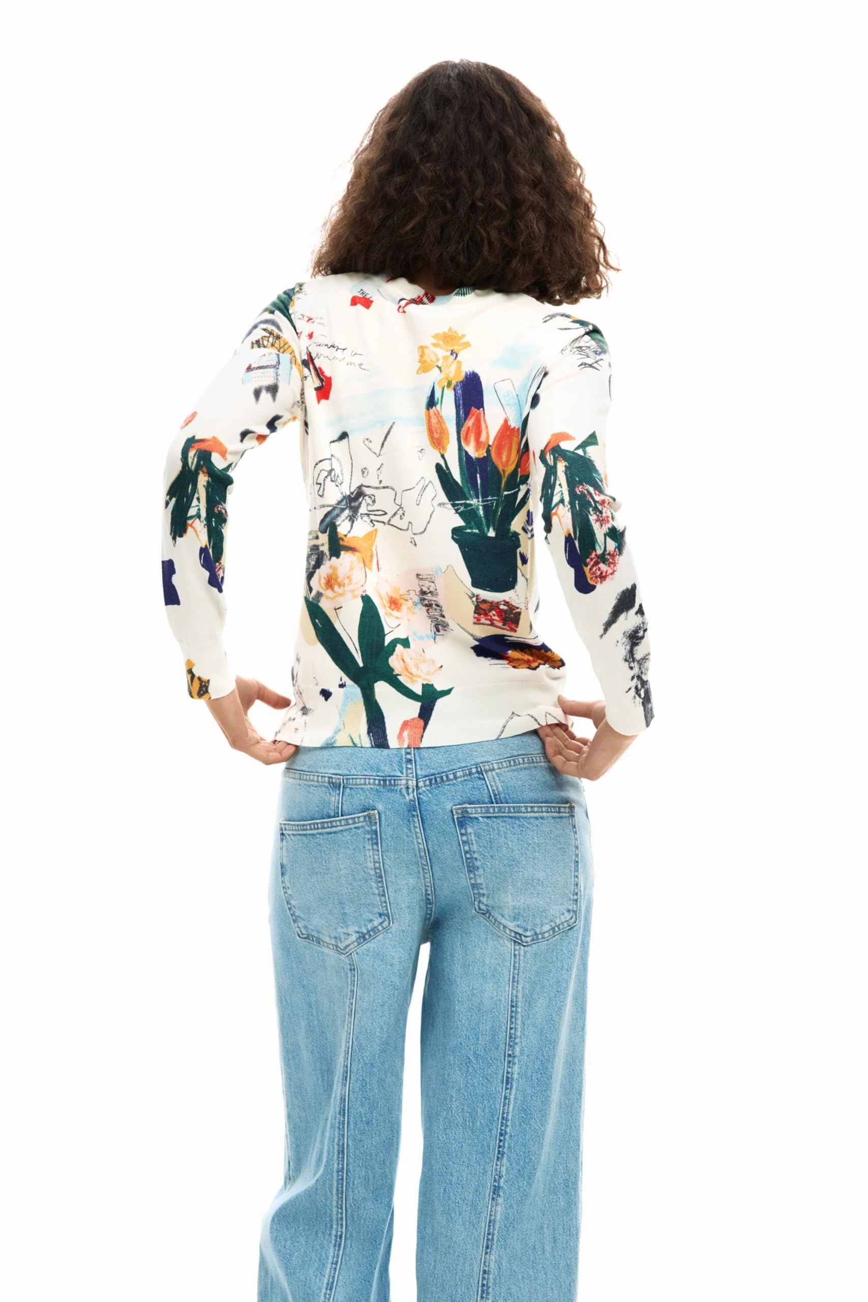 Desigual Nantes XS Lacroix Sweatshirt Donna