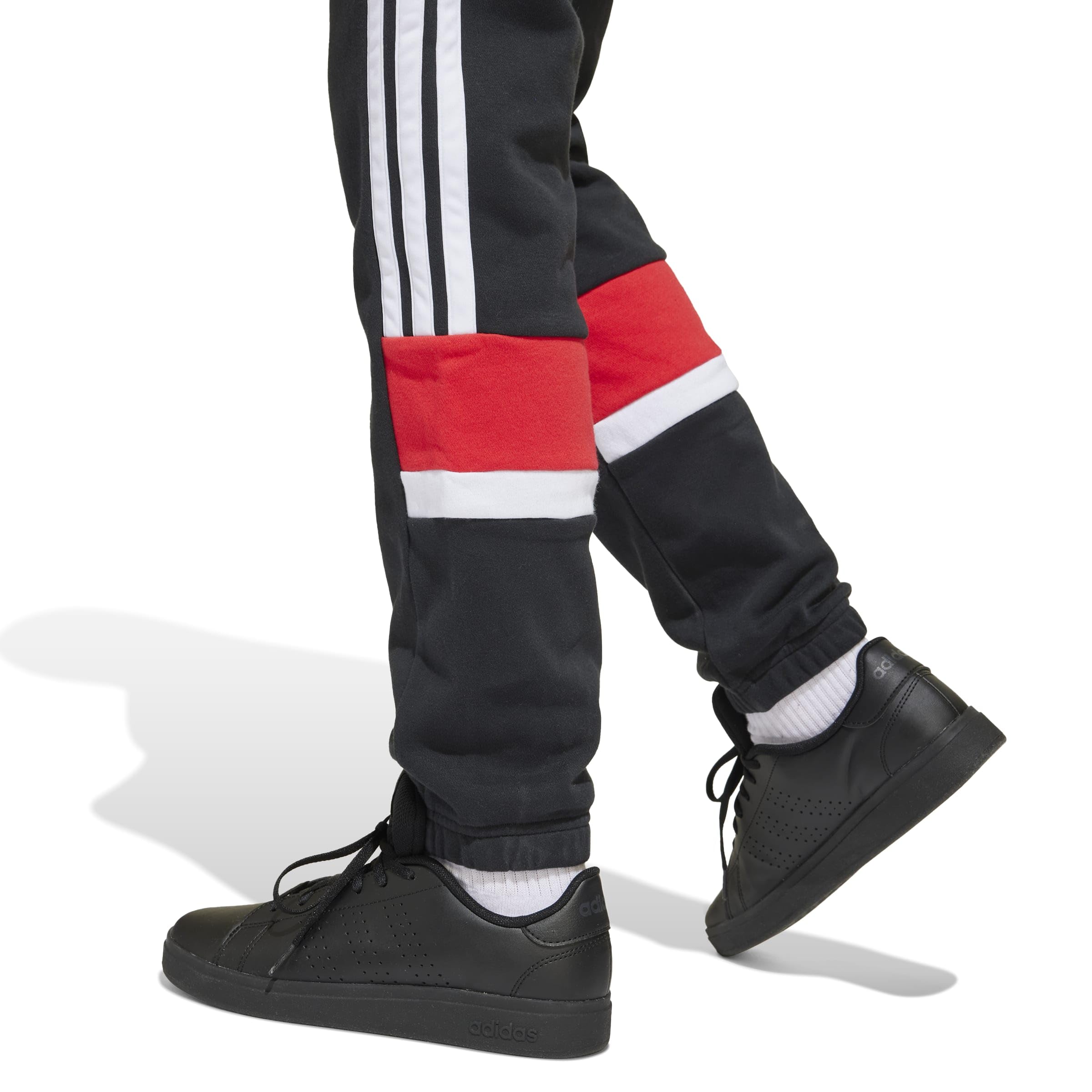 adidas Seasonal Essentials Tiberio 3 Stripes Fleece Pant - Pantalones de chándal Unisex niños