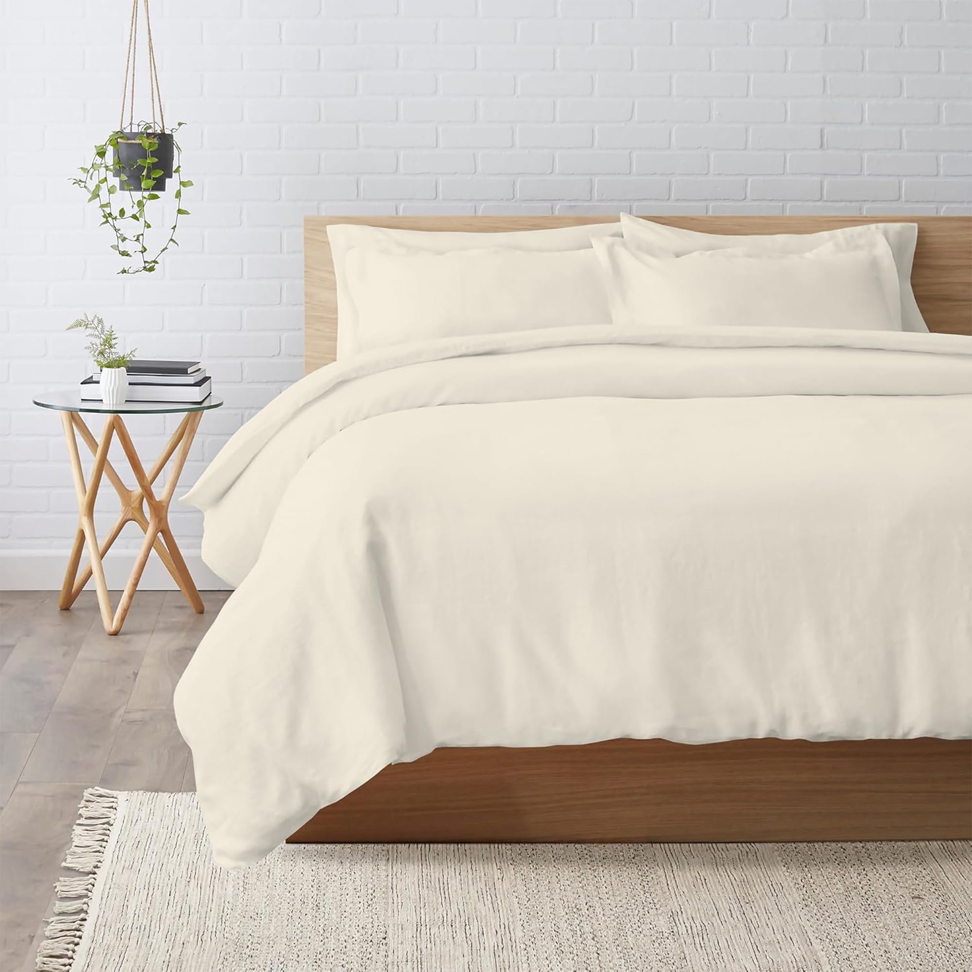 Double Duvet Cover Set 400TC Egyptian Cotton with Pillowcases Bedding