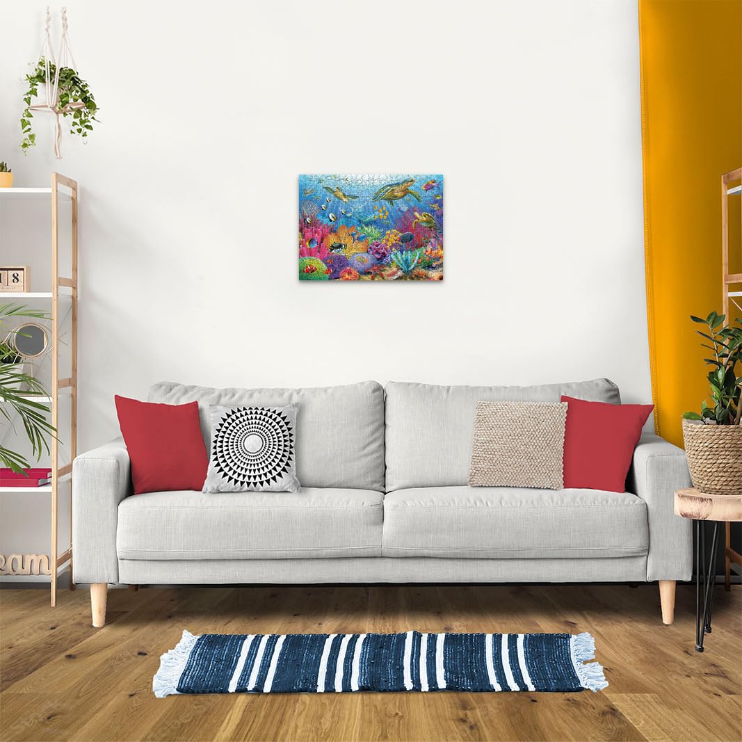 Ravensburger 12000197 - Acque tropicali - puzzle 500 pezzi – puzzle adulti e ragazzi da 12 anni, puzzle mare