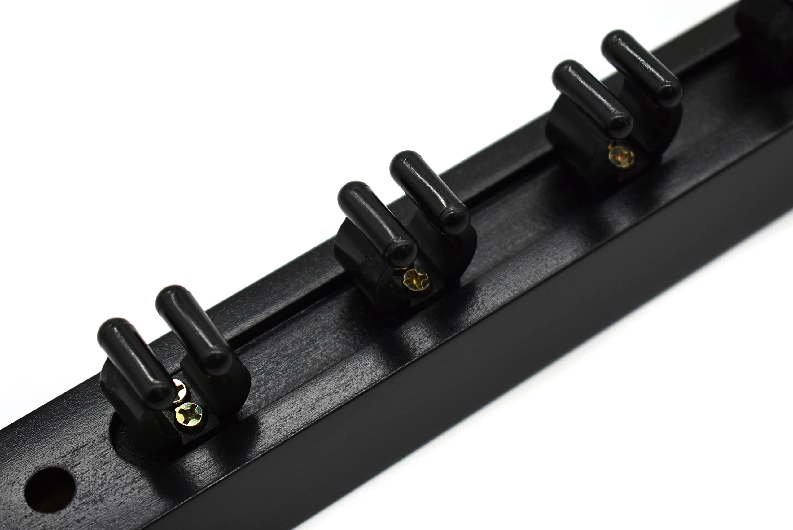 Queuehalter Roman für 4 Queues - Wandhalter aus Holz