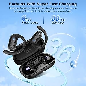 AI Translation Earbuds Real Time 164 Languages Translator Earbuds, 4-in-1 Wireless Bluetooth Earphones with Audifonos Traductores Ingls Espaol for Travel Business Meeting Learning, Magic Black