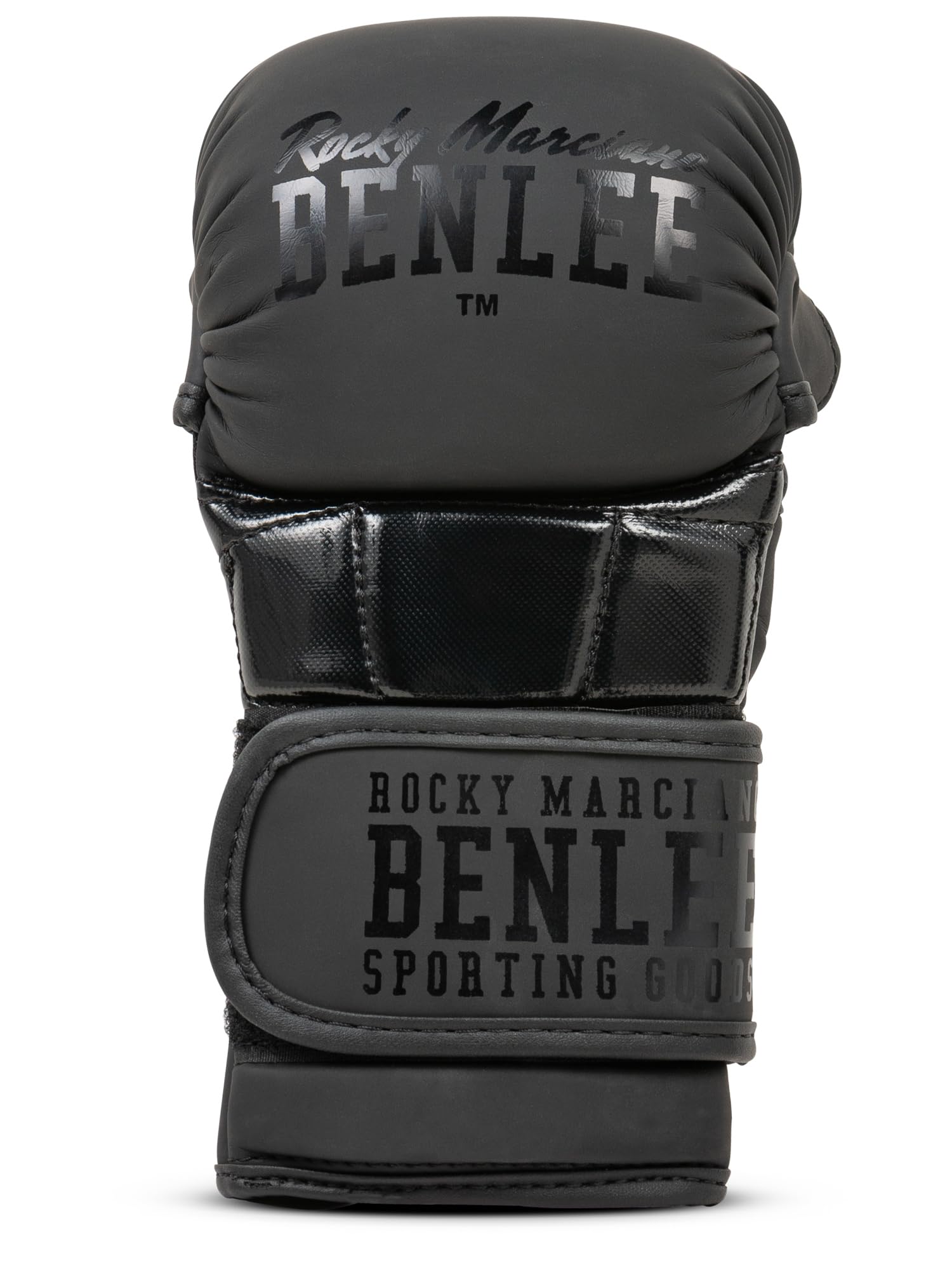 BENLEE MMA-Trainingshandschuhe aus Kunstleder (1Paar) SPARRY, Black, S/M