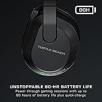 Vista 4 de Turtle Beach Stealth 600 - Auriculares inalámbricos multiplataforma amplificados para juegos para PC, PS5, PS4 y móvil, Bluetooth, batería de 80
