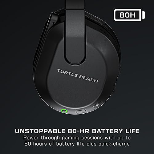 Vista 4 de Turtle Beach Stealth 600 - Auriculares inalámbricos multiplataforma amplificados para juegos para PC, PS5, PS4 y móvil, Bluetooth, batería de 80