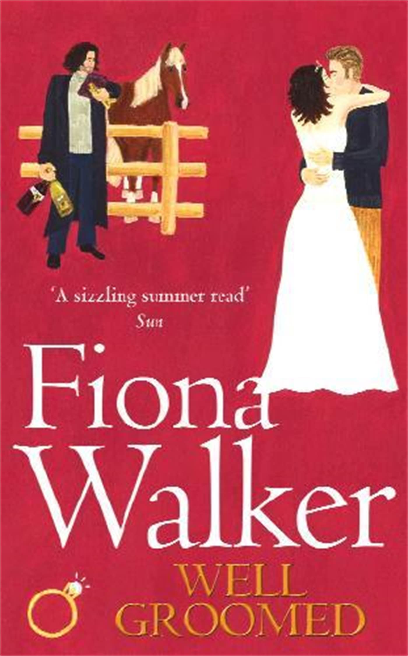 SIGNED COPY Well Groomed Fiona Walker Novel Chick Lit Eventing Horse Horses