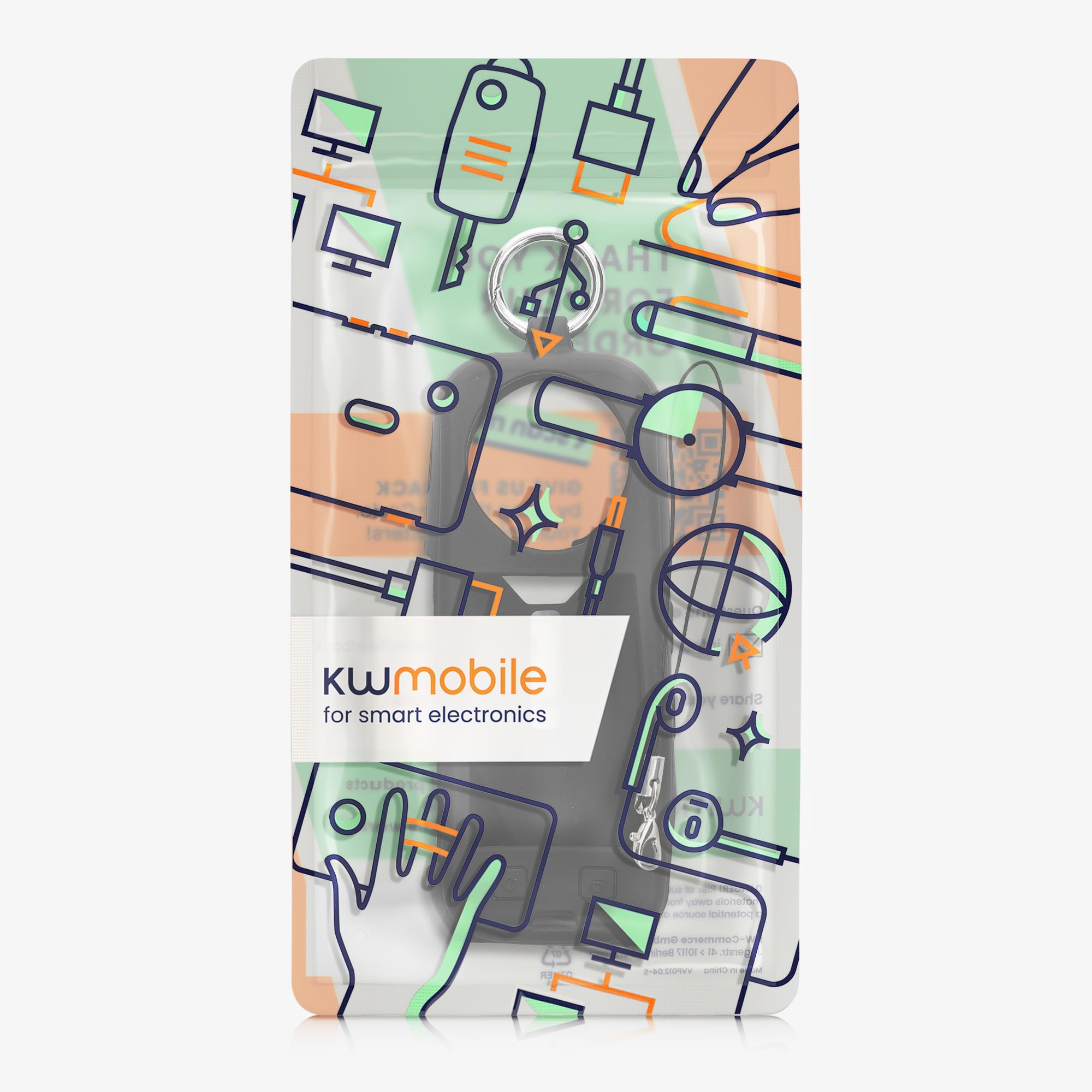 kwmobile Silikonowe etui kompatybilne z Insta360 X5 - etui ochronne na aparat - czarne