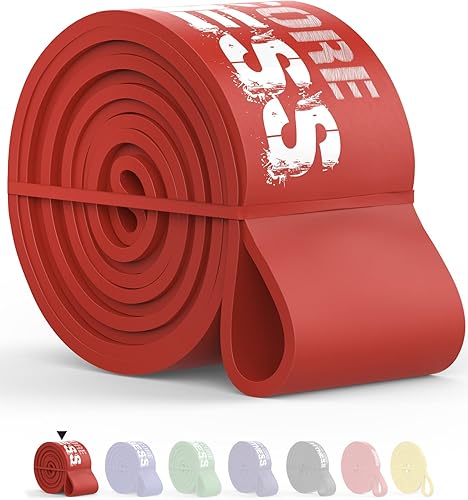 Bandas de resistencia de asistencia para dominadas de Iron Core Fitness entrenamiento de flexibilidad de potencia de fuerza en casa o gimnasio.