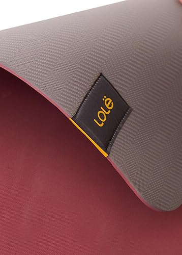 Miniatura 7 de Lolë Esterilla de yoga con soporte de correa  Tapete de entrenamiento antideslizante texturizado de 0.197 in de grosor  Ideal para yoga caliente y
