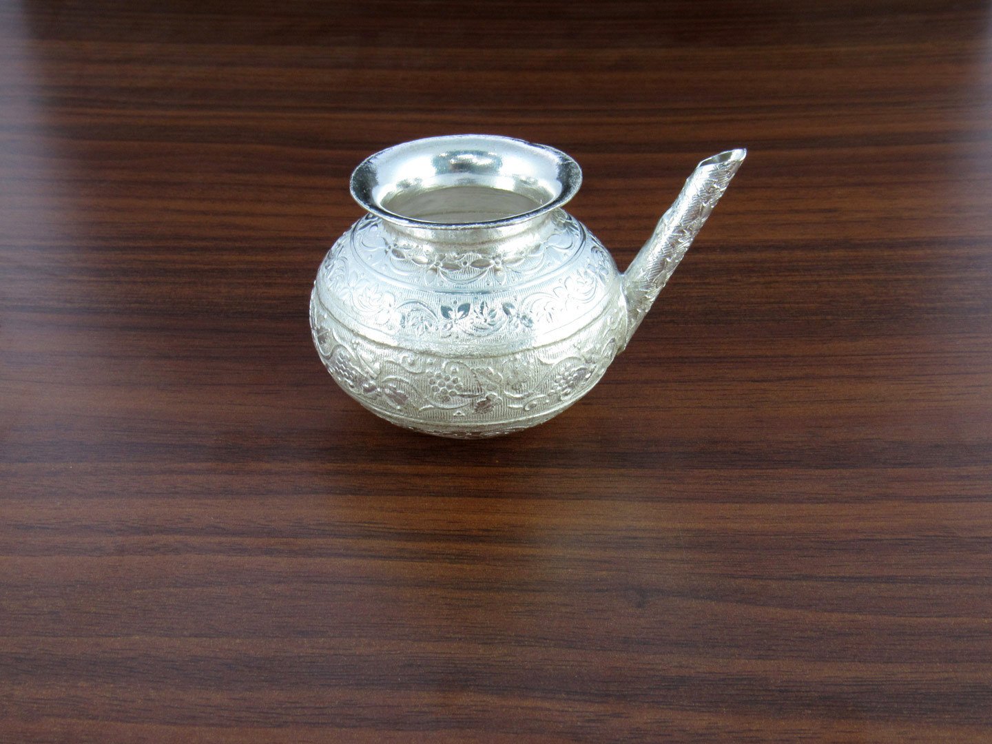 German Silver Plated Nakshi Loti Zari by Indian Collectible