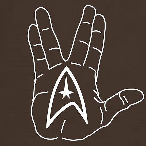 Miniatura 3 de CafePress Live Long and Prosper Dark T Shirt Men's 100% Cotton, Classic Graphic Dark T-Shirt