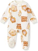 Vista 243 de Burt's Bees Baby - Pijama de una pieza para bebé, mameluco para dormir y jugar, algodón 100% orgánico, cremallera frontal Guitarra acústica.