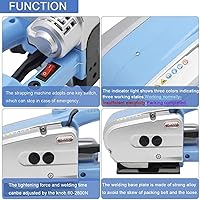 Vista 6 de Fleje eléctrico, empacadora eléctrica portátil, correa de acero de plástico Petpp Flejadora Correa de plástico automática de fusión en caliente