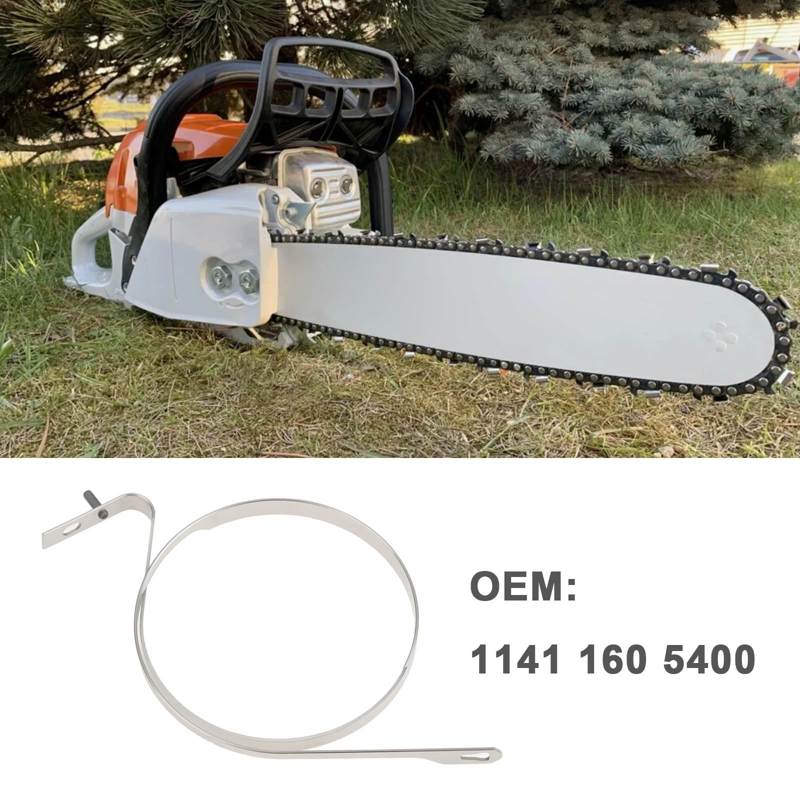 1x Kettensäge Metall Bremsband 1141 160 5400 kompatibel mit Stihl MS271 MS291 MS261
