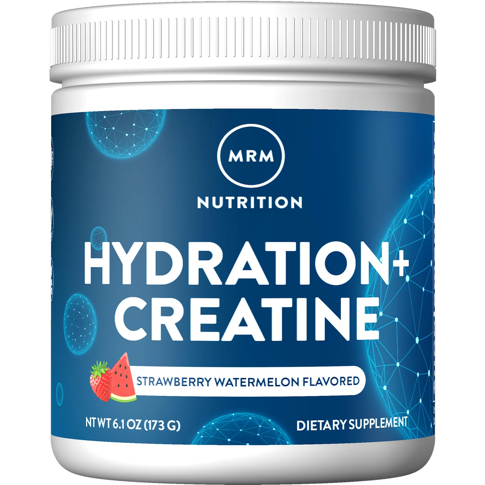 Creatine Monohydrate + Electrolytes Powder - Strawberry Watermelon - 6.1 oz