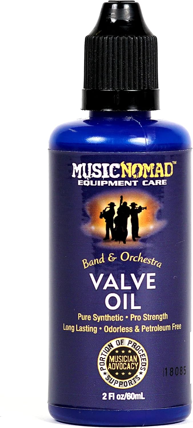 MusicNomad MN703 Premium Valve Oil, 2 oz & Herco Slide Grease 0.5 oz Brass Instrument Cleaning and Care Product (HE91) : Musical Instruments