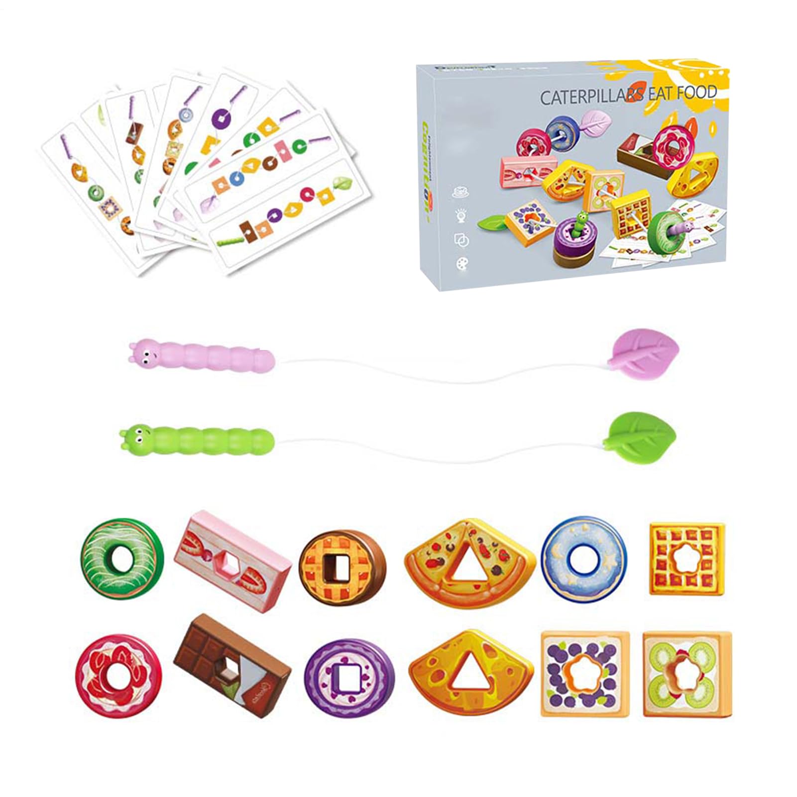 Yiohejy Nursery Beads And String String Fruit Veggie Stem Educational