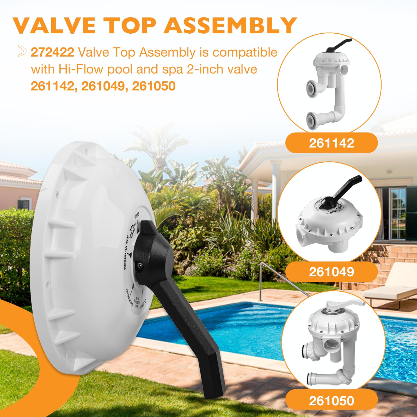 Amazon.com: 272422 Top Valve Assembly Compatible with 2-Inch