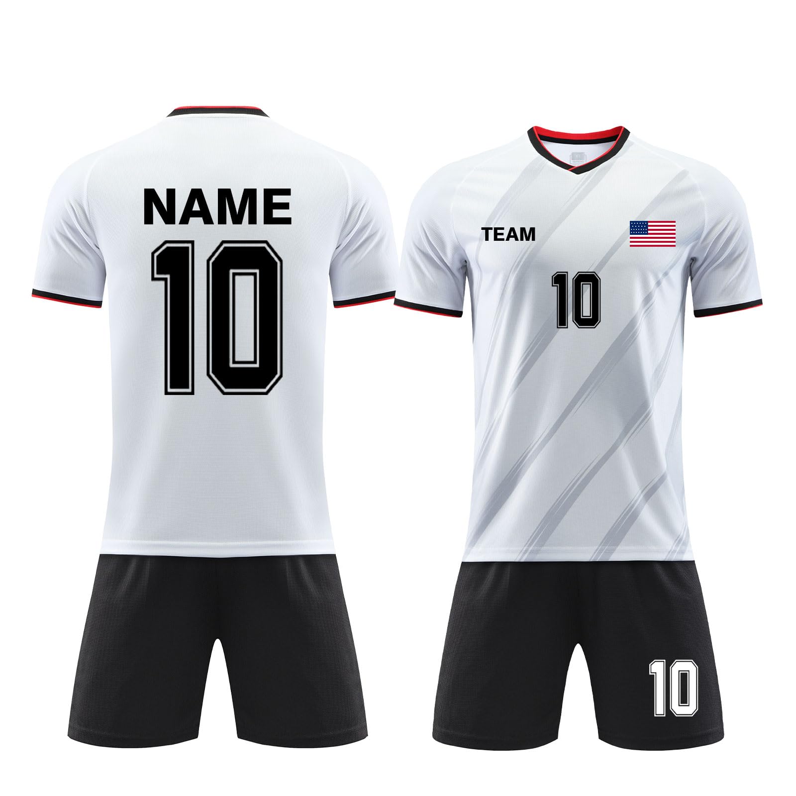 ORYG Custom Soccer Jerseys for Kids Boys Girls Personalized Men Women Soccer Team Uniforms with Name Number Logo Team Name