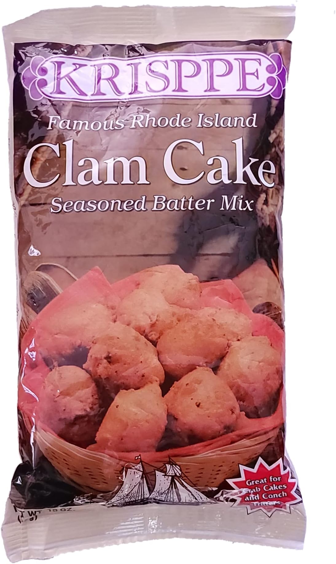 KRISPPE Clam Cake Seasoned Batter 10.0 Oz