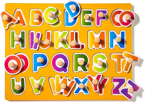 Rompecabezas de madera para niños pequeños de 1 a 3 años, paquete de 6 rompecabezas con soporte de alambre para niños, rompecabezas educativos de