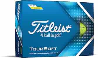 タイトリスト TOUR SOFTボール（イエロー）3ダース Amazon.co.jp: 3ダースセット タイトリスト(Titleist) TOUR SOFT