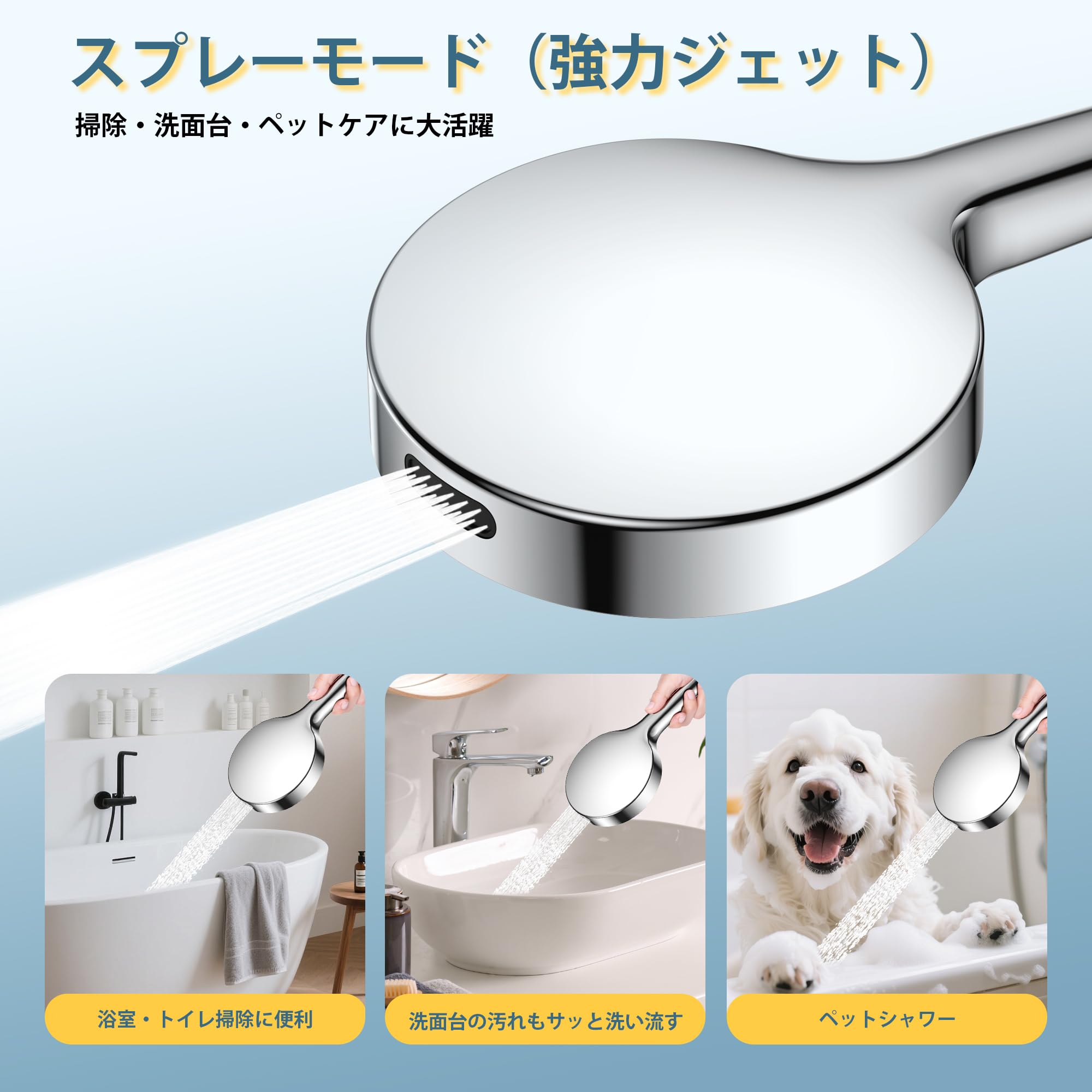 Amazon.co.jp: Butoshi シャワーヘッド 節水 | 7種類のシャワーモード