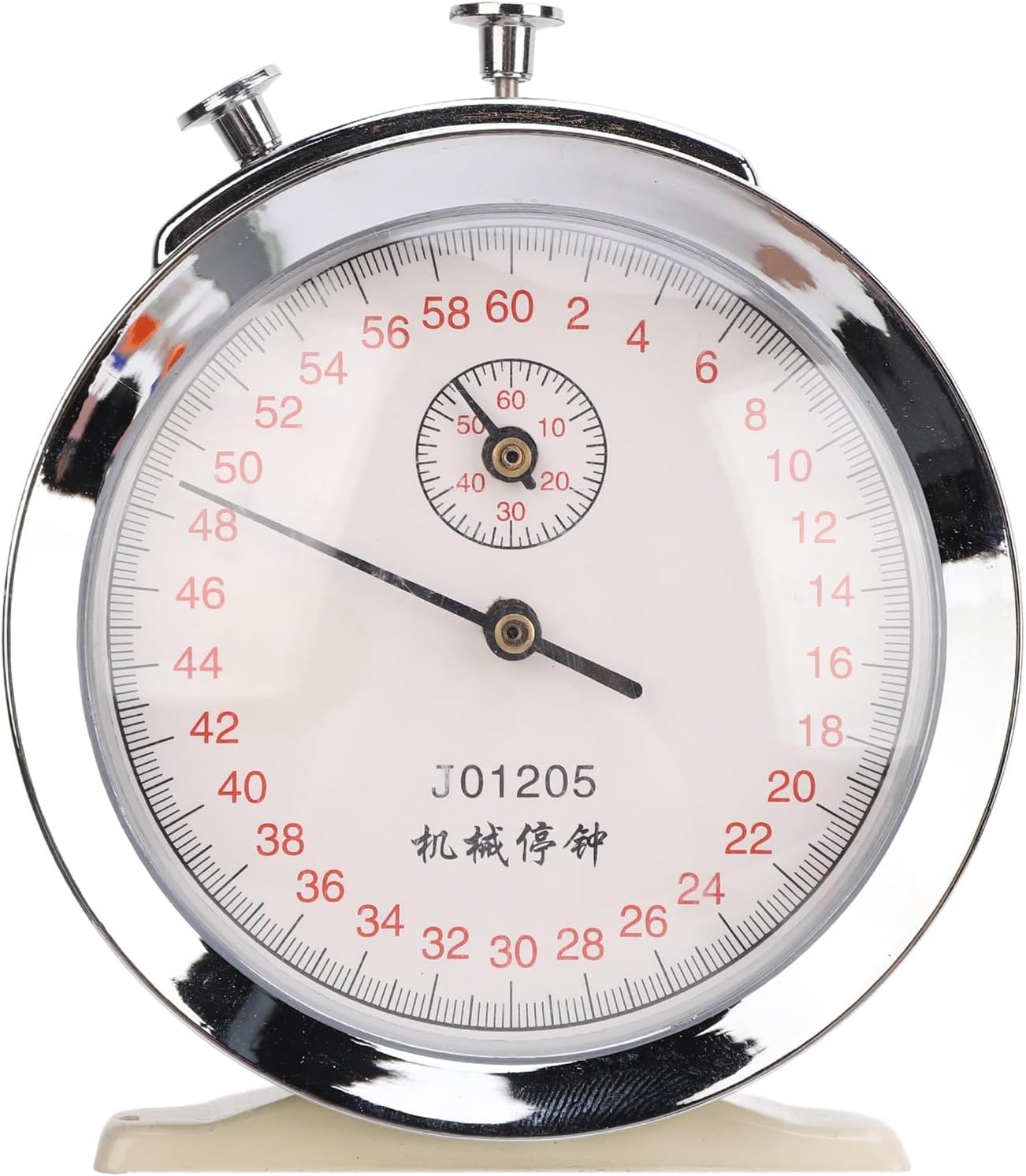 Mechanical Stop Watch, 60 Second Mechanical Stopwatch Large Dial, Handheld Sports Chronograph Alarm Mechanical Stopwatch Running Timer for Running Cycling Physics Experiments, BusoThp504wbiy2q