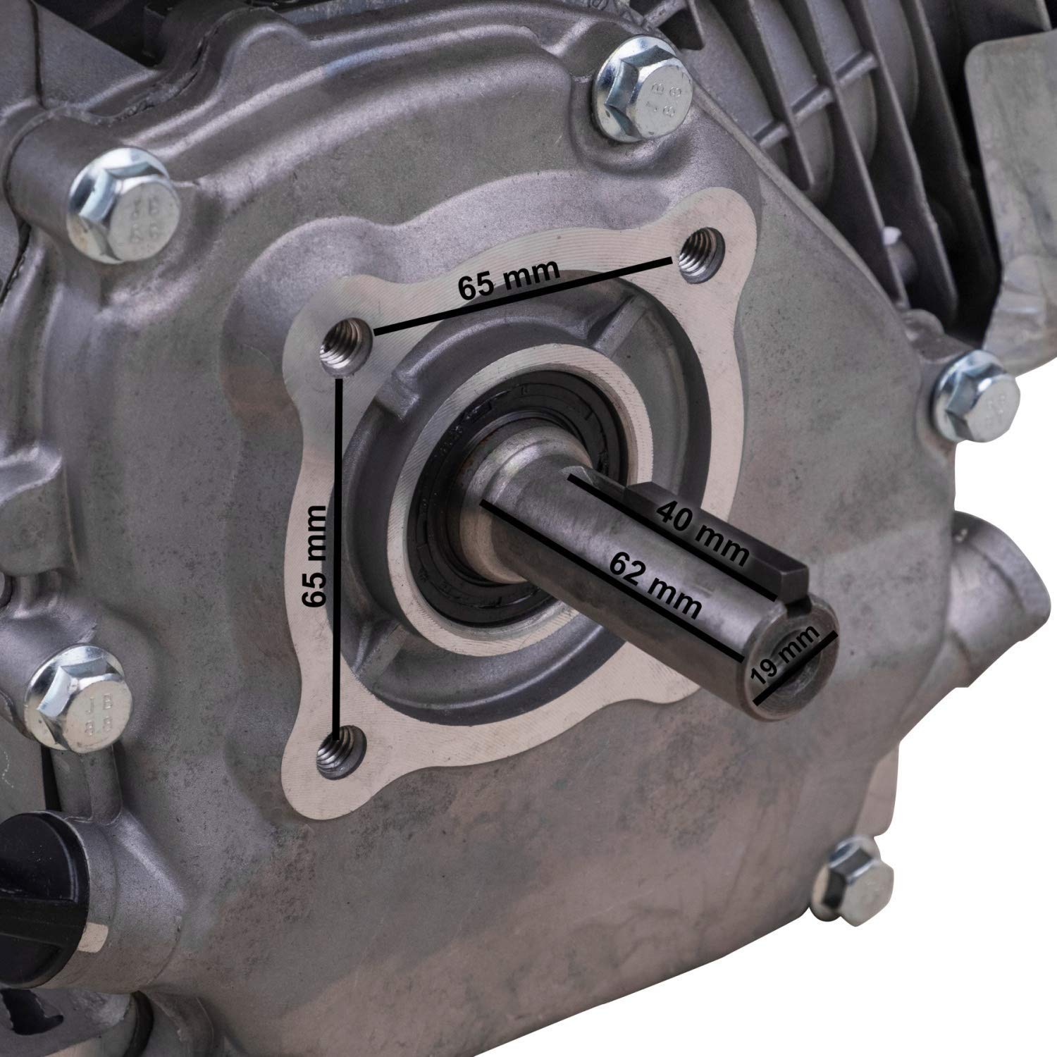 DeTec. 7 PS Benzinmotor 210 ccm 4-Takt OHV Austauschmotor