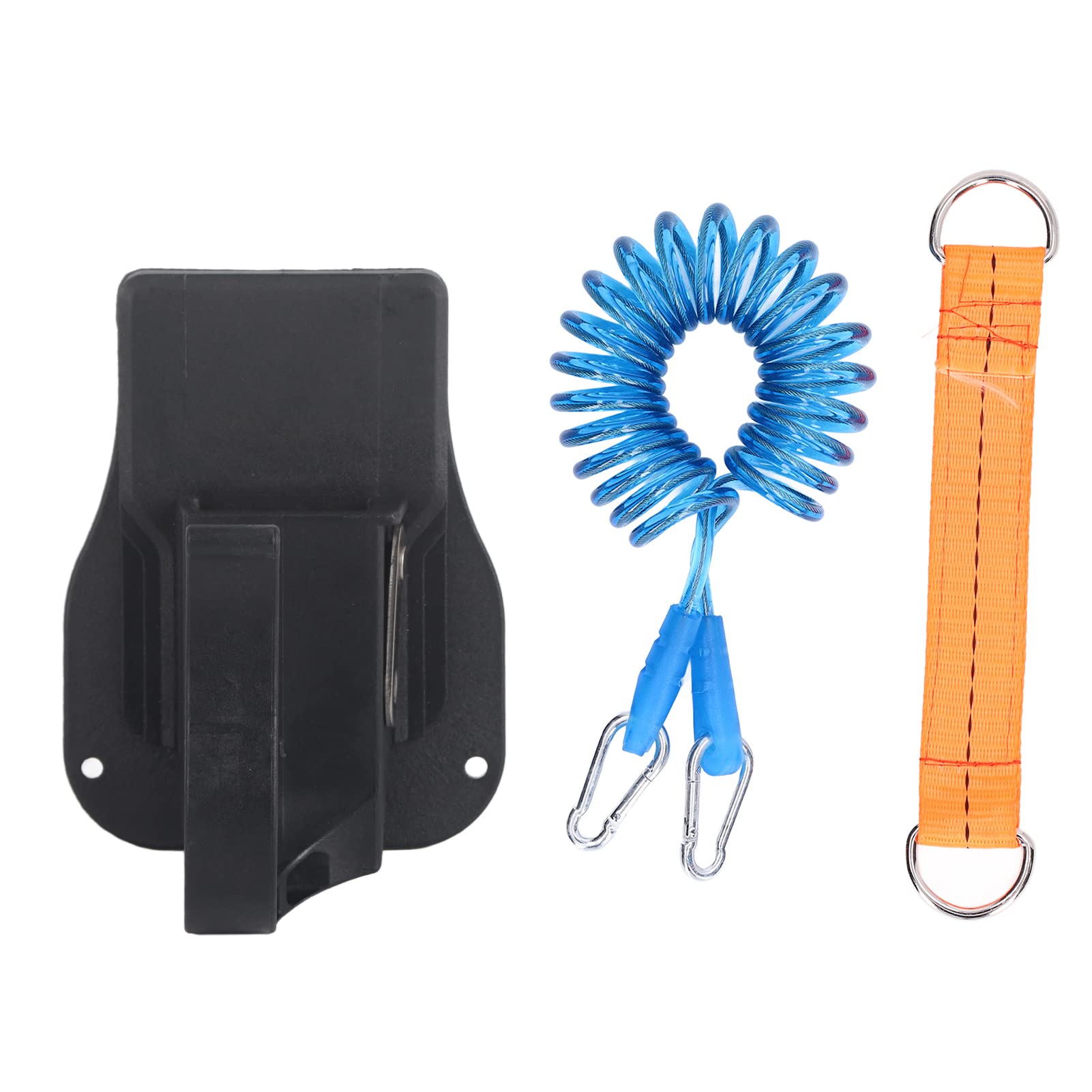 Produktbild von Bohrerholster Mit Gürtelclip – Aus Nylon, Für 29x5cm Werkzeug, Passend Für Bohrer, Hammer, Schraubendreher – Für Werkstatt & Bau