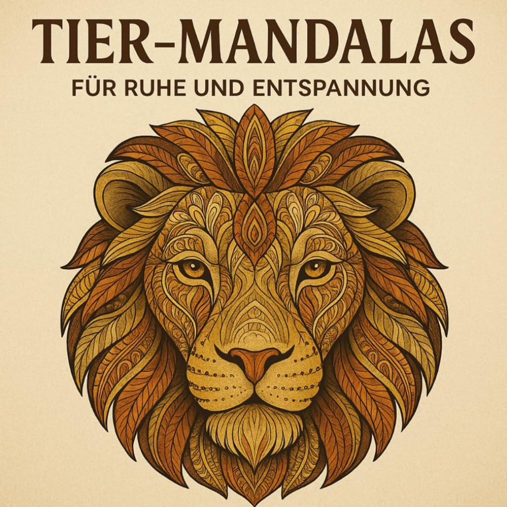 Tier-Mandalas für Ruhe und Entspannung