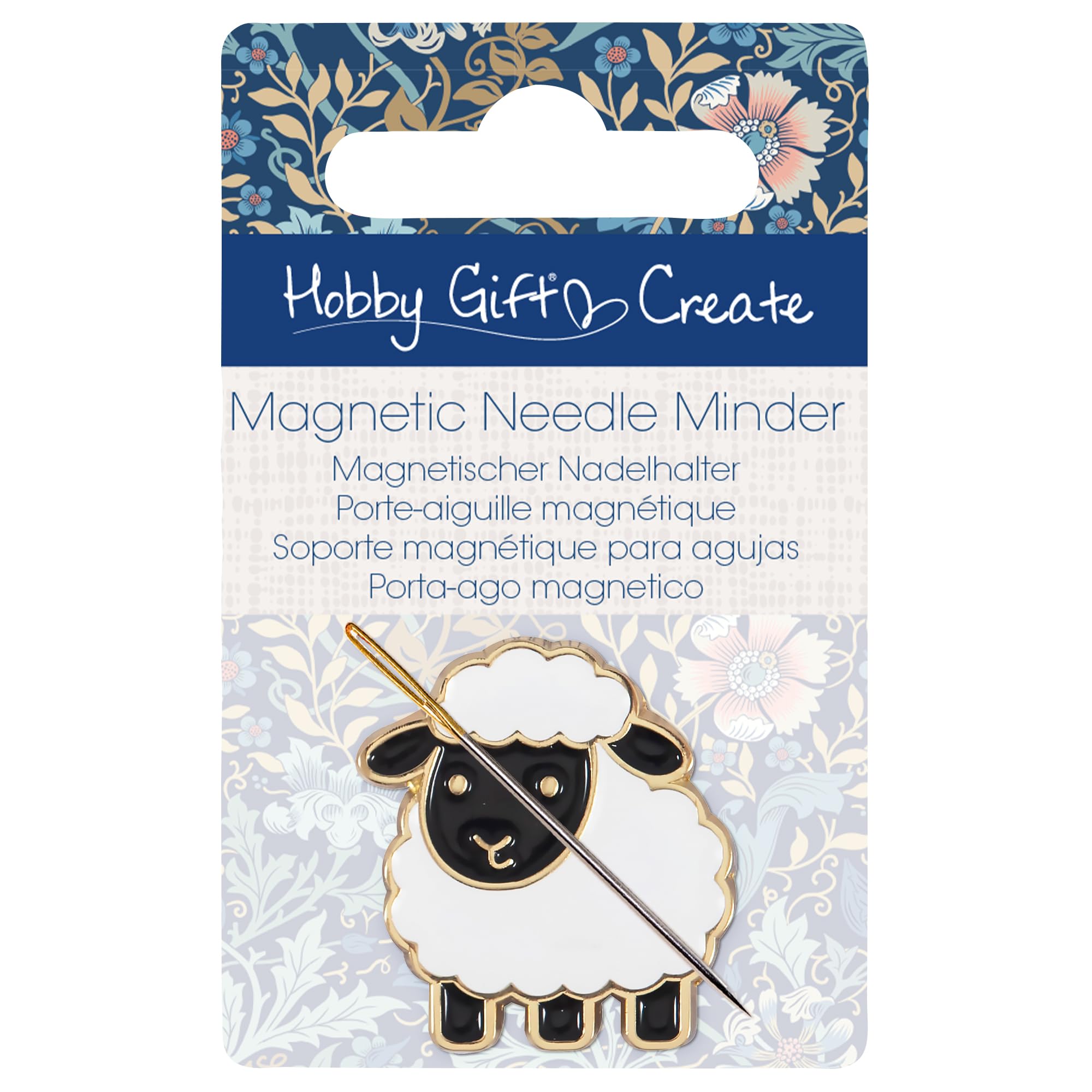 Hobby Gift Magnetic Needle Minder, Cross Stitch Accessories - Sheep — image 1