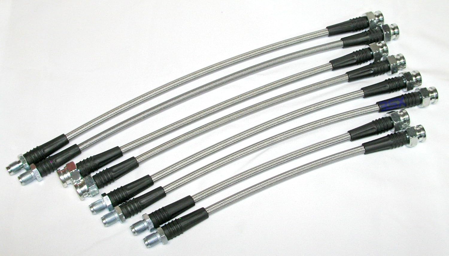 Brake Lines Set CLEAR for 3000GT FWD SL Base NonTurbo