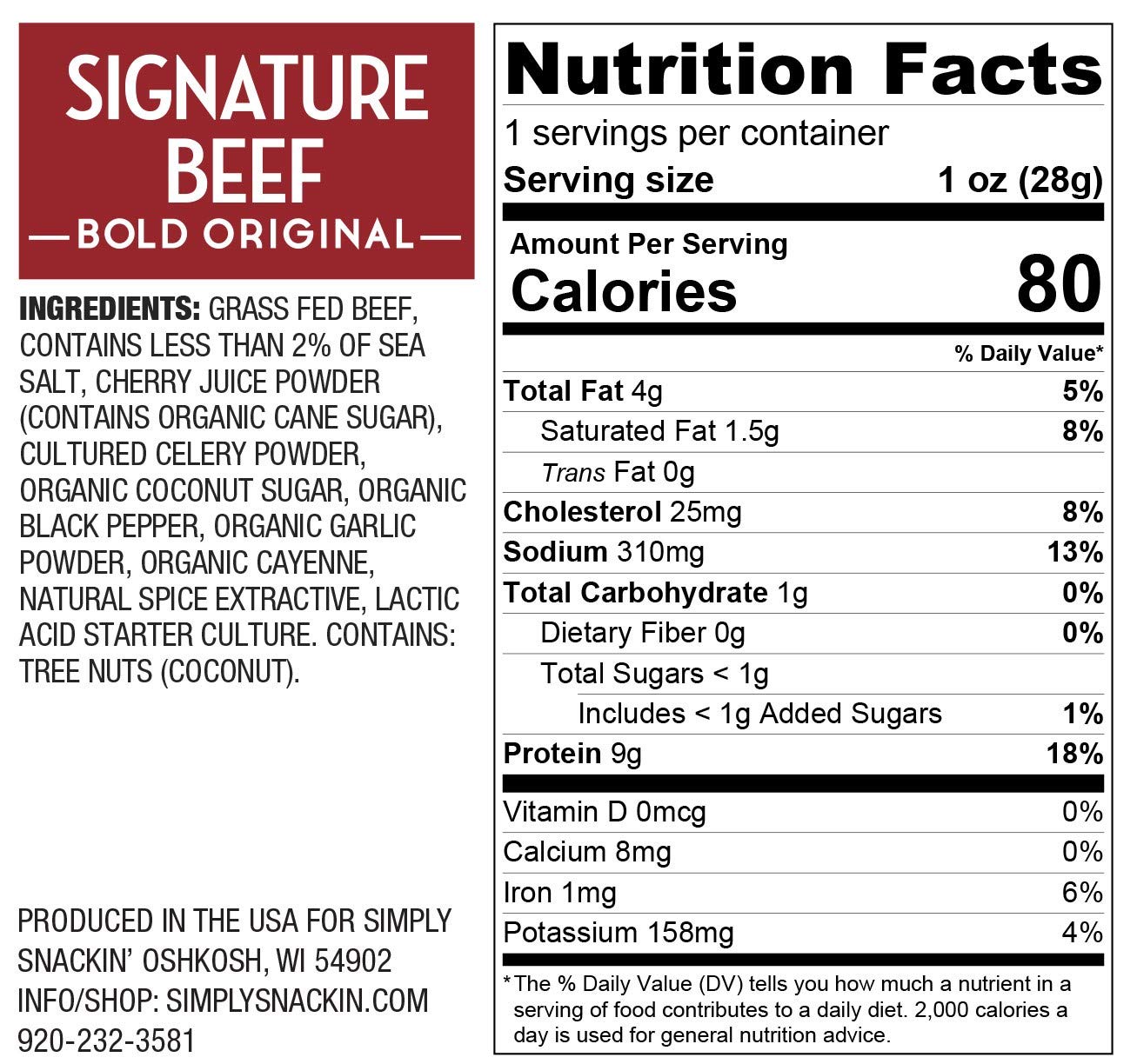 JYCONVSTO97 Signature Beef - Bold Original 20 Snacks_AB