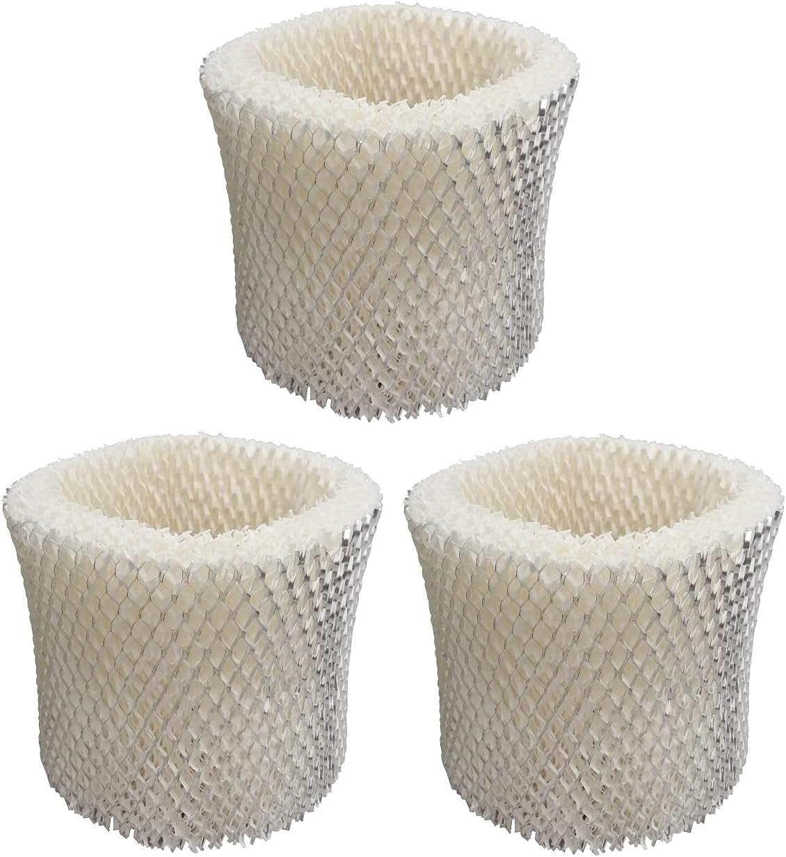3-Pack Humidifier Filters Replacement for Sunbeam SF213, SF-213, SCM1746, SCM-1746 Replacement Parts Humidifier Wick Filters 19 1/4" L x 6 1/2" W x 1 1/4" T, White
