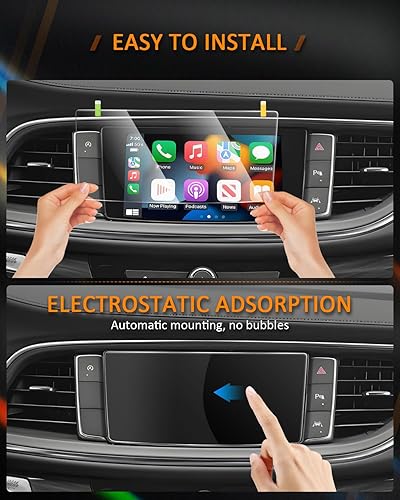 Vista 298 de CDEFG Cristal templado para Chevrolet Silverado/GMC Sierra 2025, pantalla táctil de 13.4 pulgadas, accesorios para Chevy Silverado/Sierra 1500