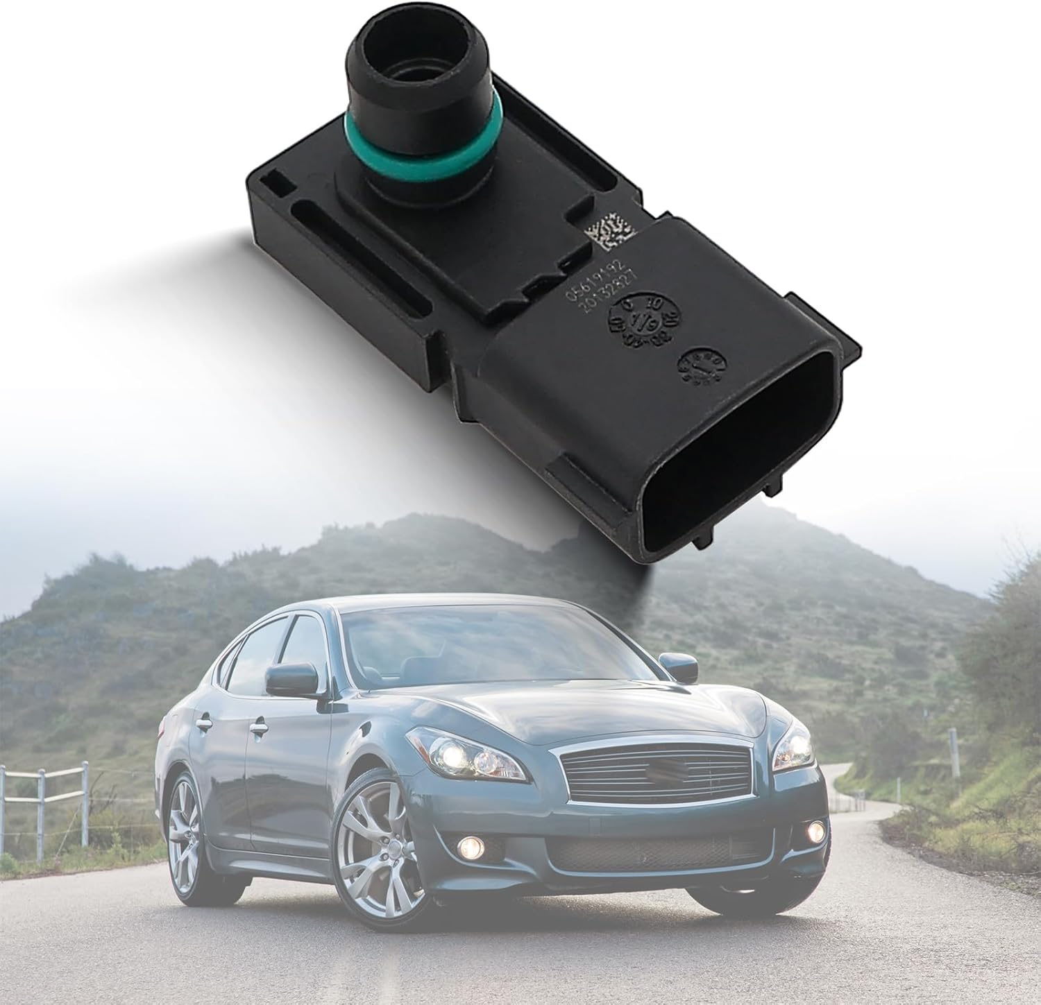 Fuel Tank Pressure Boost Sensor Compatible with Nissan