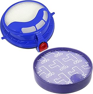 SPARES2GO Washable Pre & Post Motor HEPA Filter compatible with Dyson DC25 DC25i Vacuum Cleaners