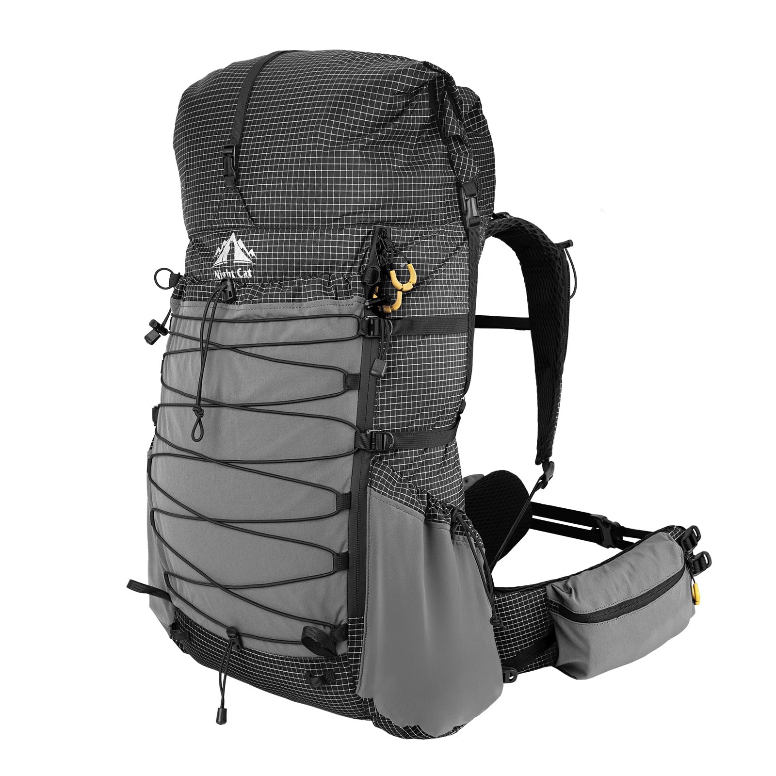 Night Cat Hiking Backpack Ultralight: Large Waterproof Rucksack 70L for Men Women Camping Walking Trekking Outdoor