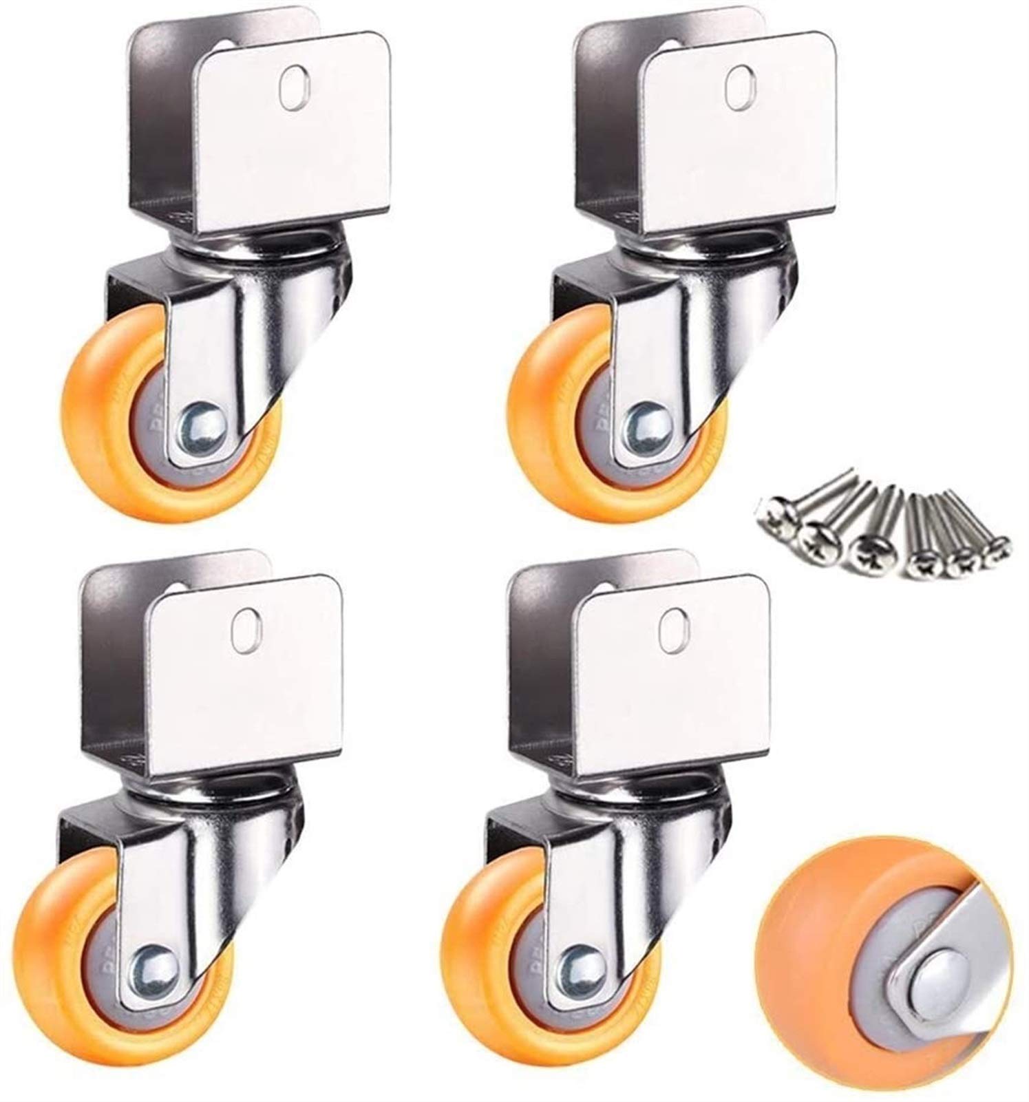 Roulettes de meubles pour berceau et support en U pour aménager la chambre