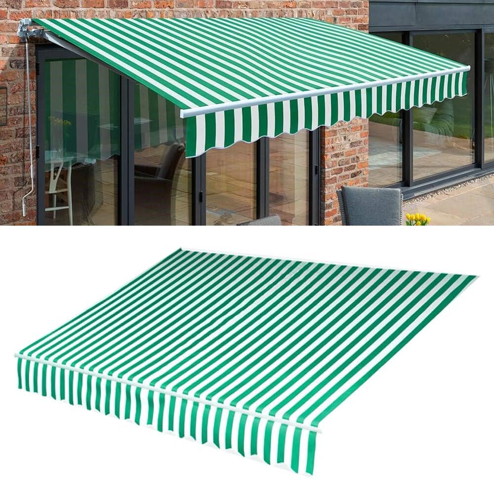 Manual Retractable Patio Door Window Awning Replacement