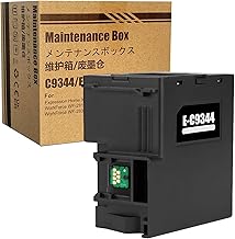 C9344 Ink Maintenance Box C12C934461 Compatible for Epson XP-2100 XP-3100 XP-4100 XP-2105 XP-3105 XP-4105 WF-2810 WF-2830 WF-2850 WF-2830 WF-2830 WF-2850 WF-2833 5 Printers