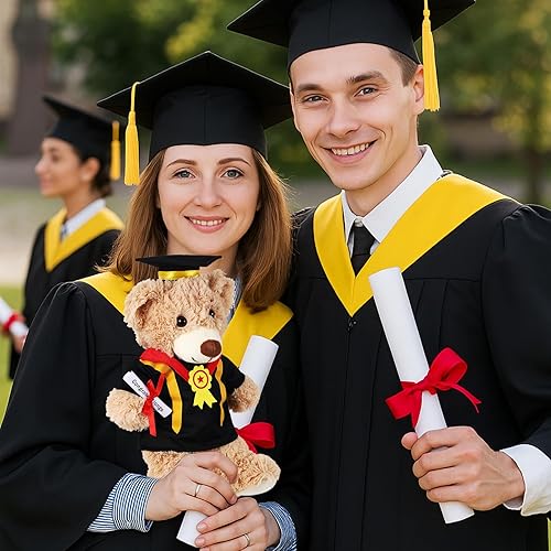Miniatura 27 de Juego de 2 lindas camisa o falda de oso de peluche que se adapta a la mayoría de los animales de peluche de 14 a 18 pulgadas, construye una ropa