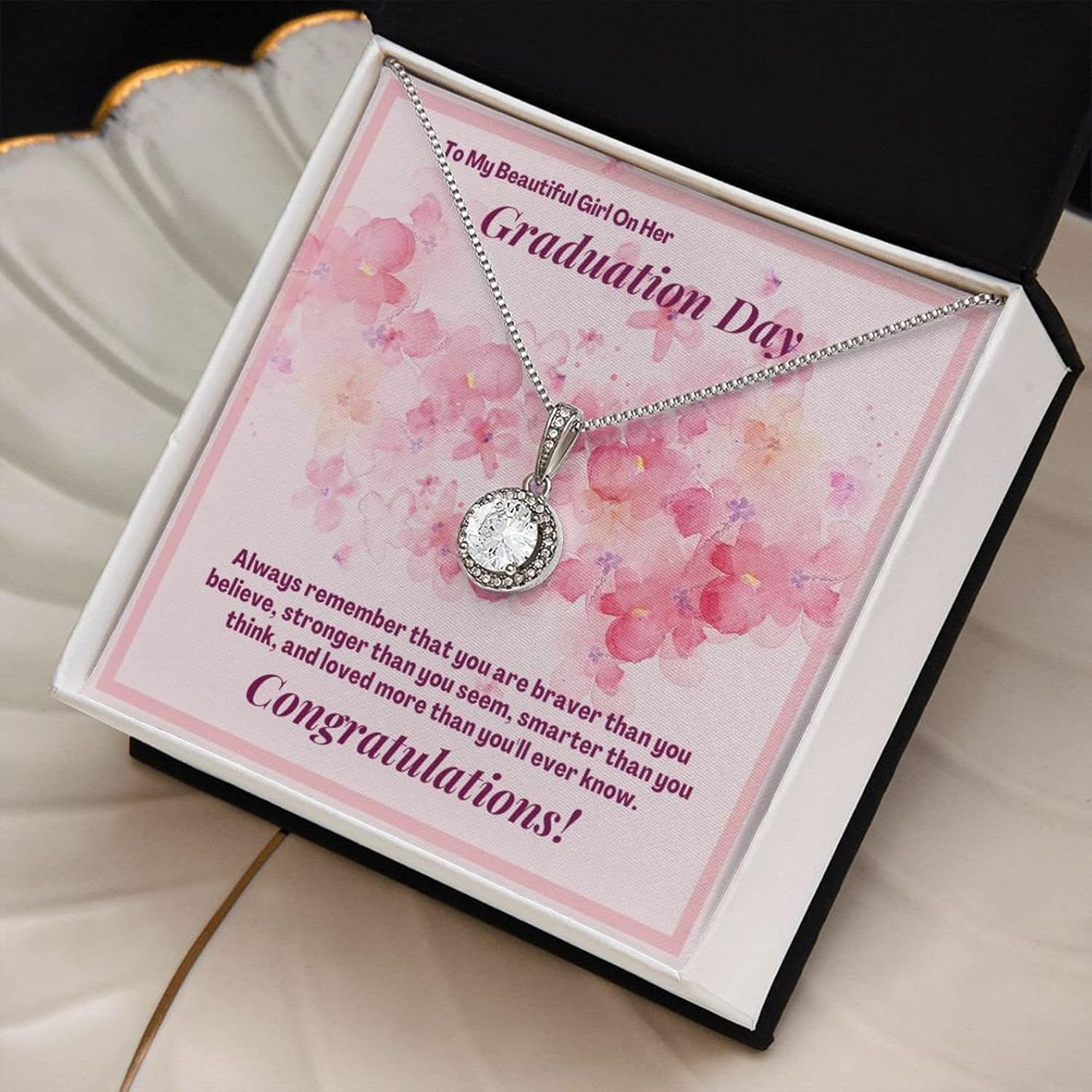 Miniatura 3 de Vitalicio Graduation Necklace For Her 2023 - Graduation Necklace 2019 For Women, Cadenas De Plata 925 Para Mujer, Regalos Para Graduacion 2023,